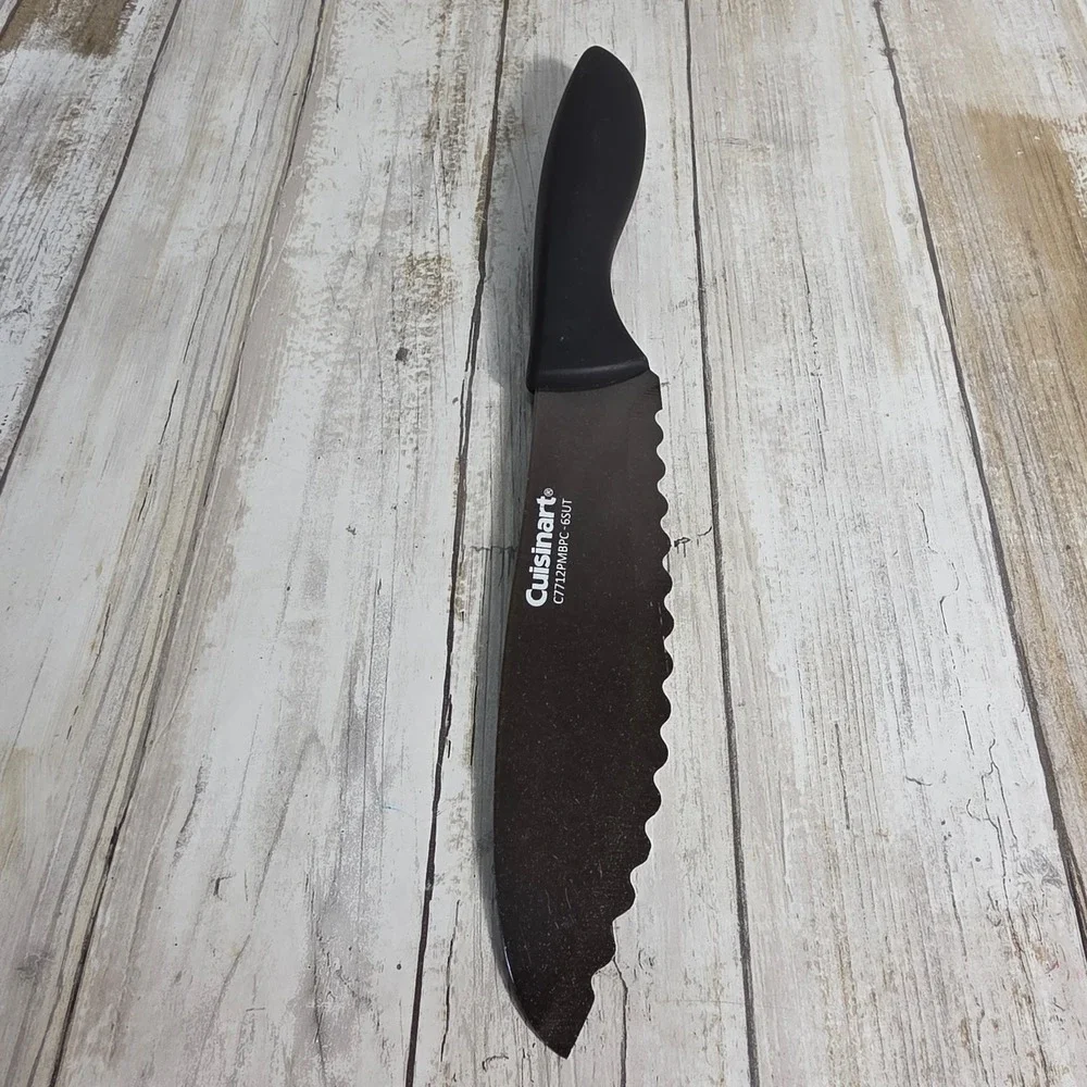 Cuisinart Advantage 6.5 inch Serrated Utility Knife Black C7712PMBPC-6SUT
